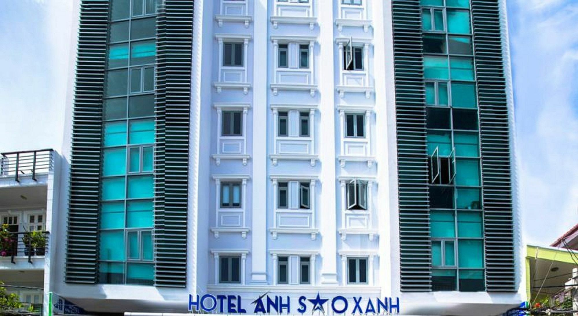 Anh Sao Xanh Hotel Ho-Chi-Minh-Stadt Exterior foto